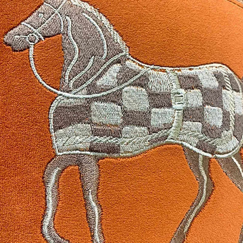 Fashion Simple Hot Stamping Embroidery Cushion Pillowcase - Bellarte Enchanté Fashion Simple Hot Stamping Embroidery Cushion Pillowcase
